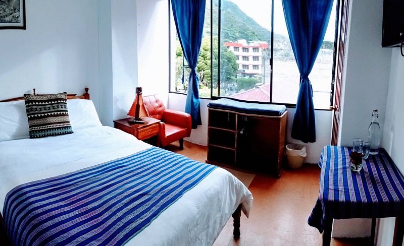 double room banos central park-view